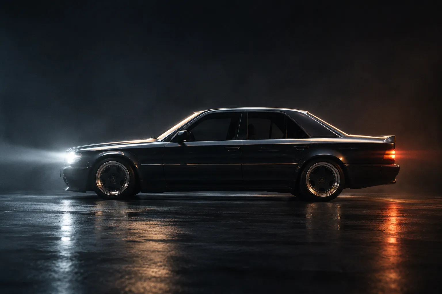 Ателье HWA анонсировало возвращение классического седана Mercedes-Benz AMG Hammer