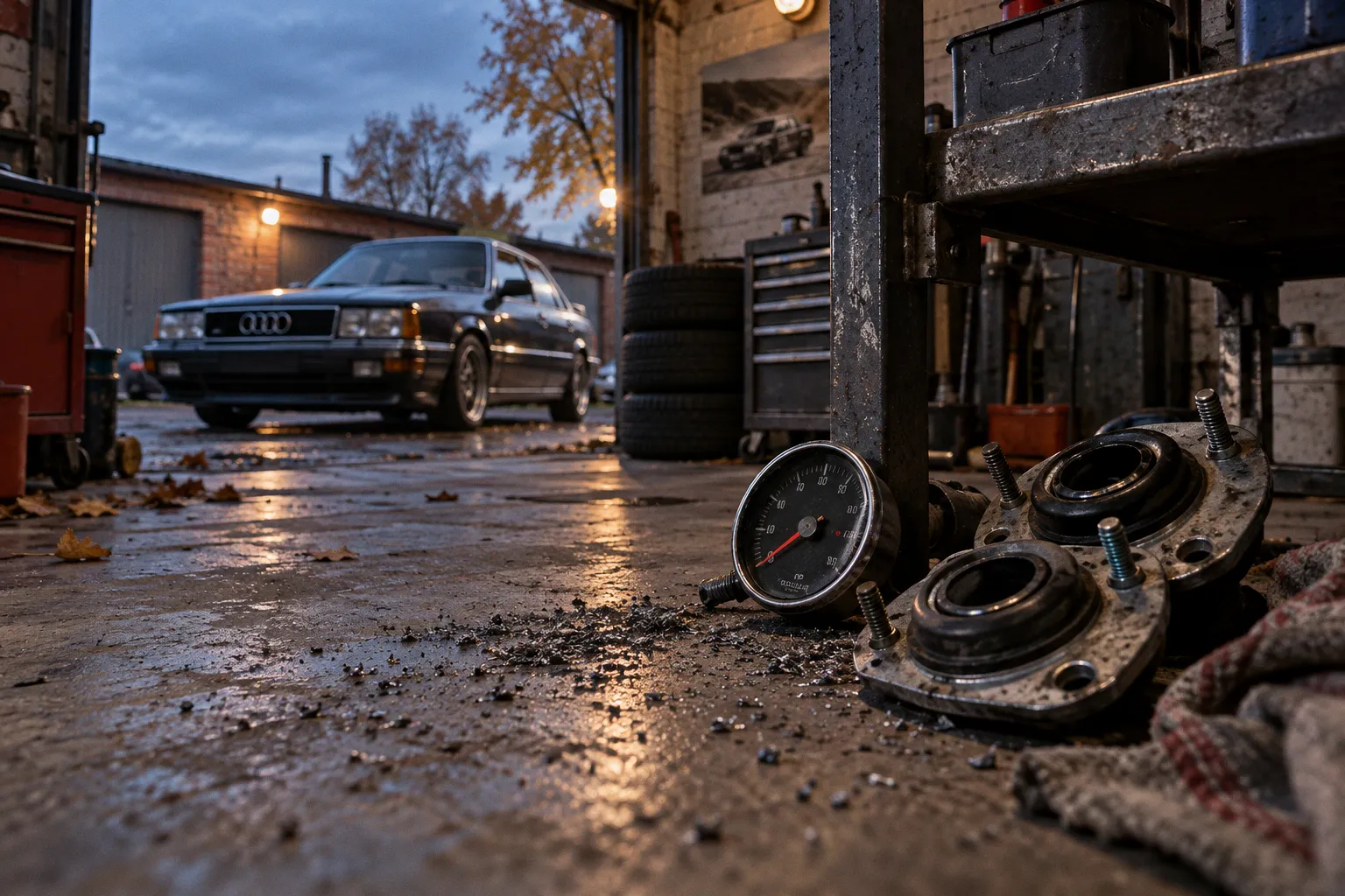 Ретро-ралли на Audi 200: подготовка машины и подводные камни