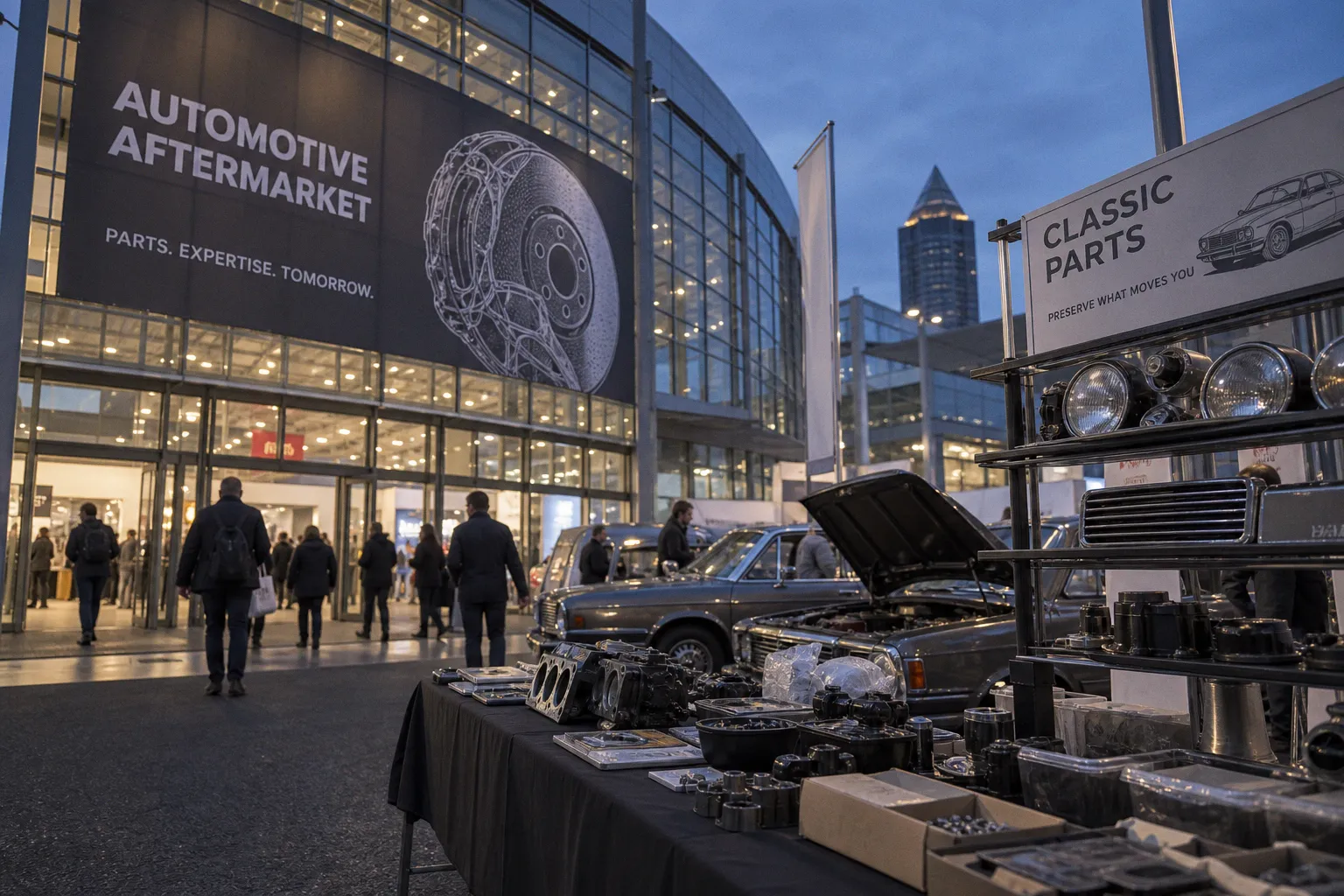 Рынок запчастей для ретро-автомобилей: что изменилось на Automechanika Frankfurt 2026