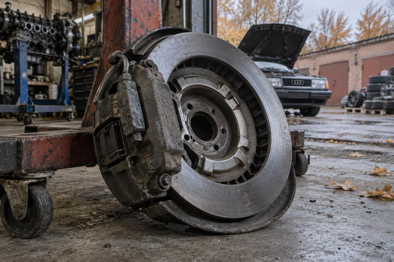 Тормозная система Audi 200: эволюция версий от 10v до 20v